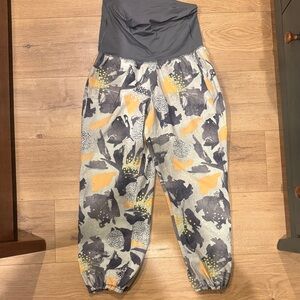 lululemon athletica Gray and Orange Joggers